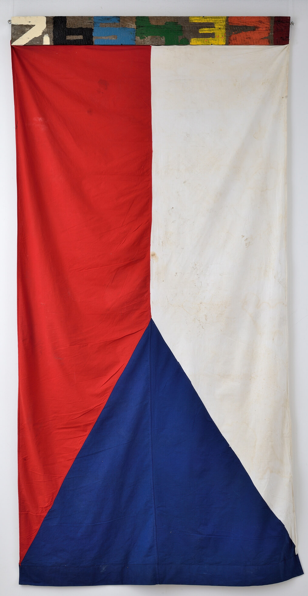Monument for the flag of czechoslovak socialist republic